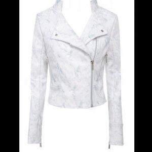 House of CB London Marble Moto Jacket